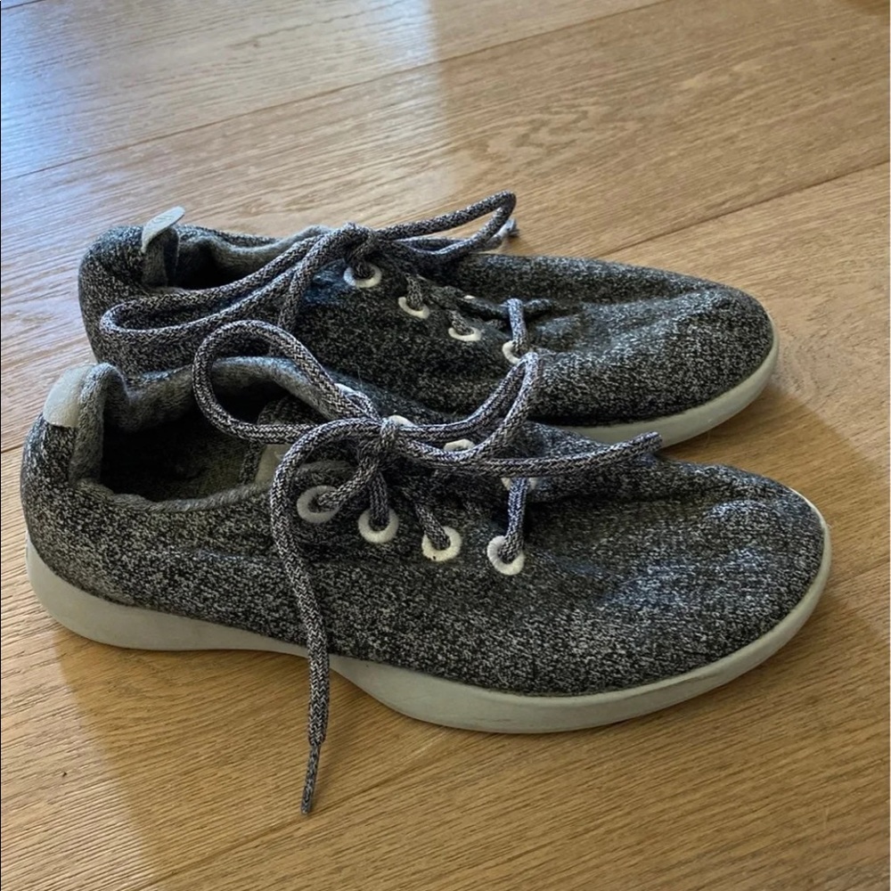 Allbirds wool runner grey womens 8